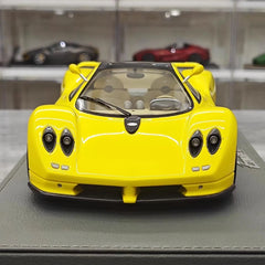 [BBR] 1:18 Pagani 1999 Zonda C12 giallo modellino di auto resina