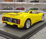 [BBR] 1:18 Pagani 1999 Zonda C12 Yellow Model Car Resin