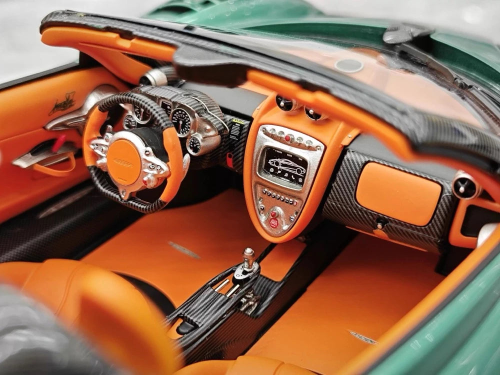 [BBR] 1:18 Pagani 2020 Imola Roadster Green Model Car Resin