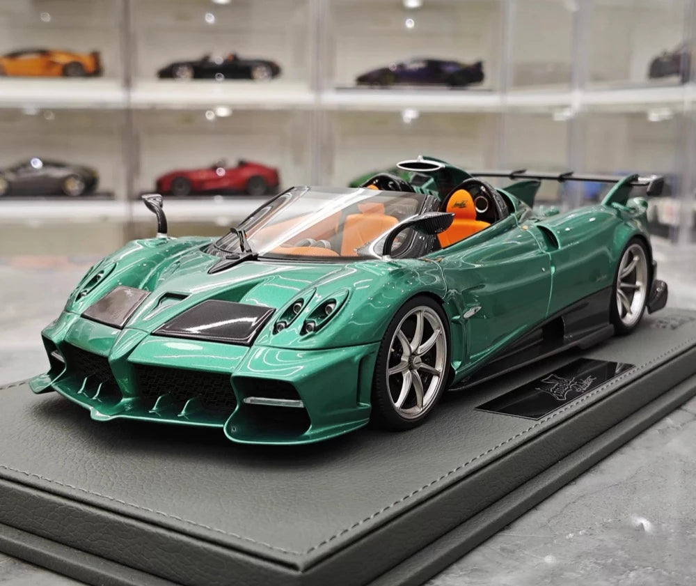 [BBR] 1:18 Pagani 2020 Imola Roadster Green Model Car Resin