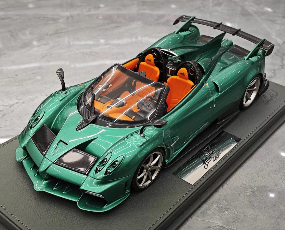 [BBR] 1:18 Pagani 2020 Imola Roadster Green Model Car Resin