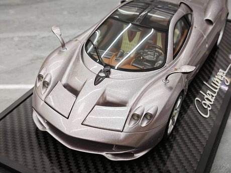 [BBR] 1:18 Pagani 2022 Huayra Codalunga Pink Model Car Resin