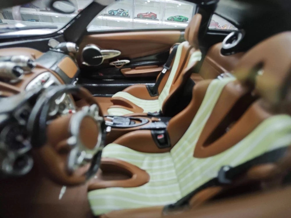 [BBR] 1:18 Pagani 2022 Huayra Codalunga rosa modellino di auto resina