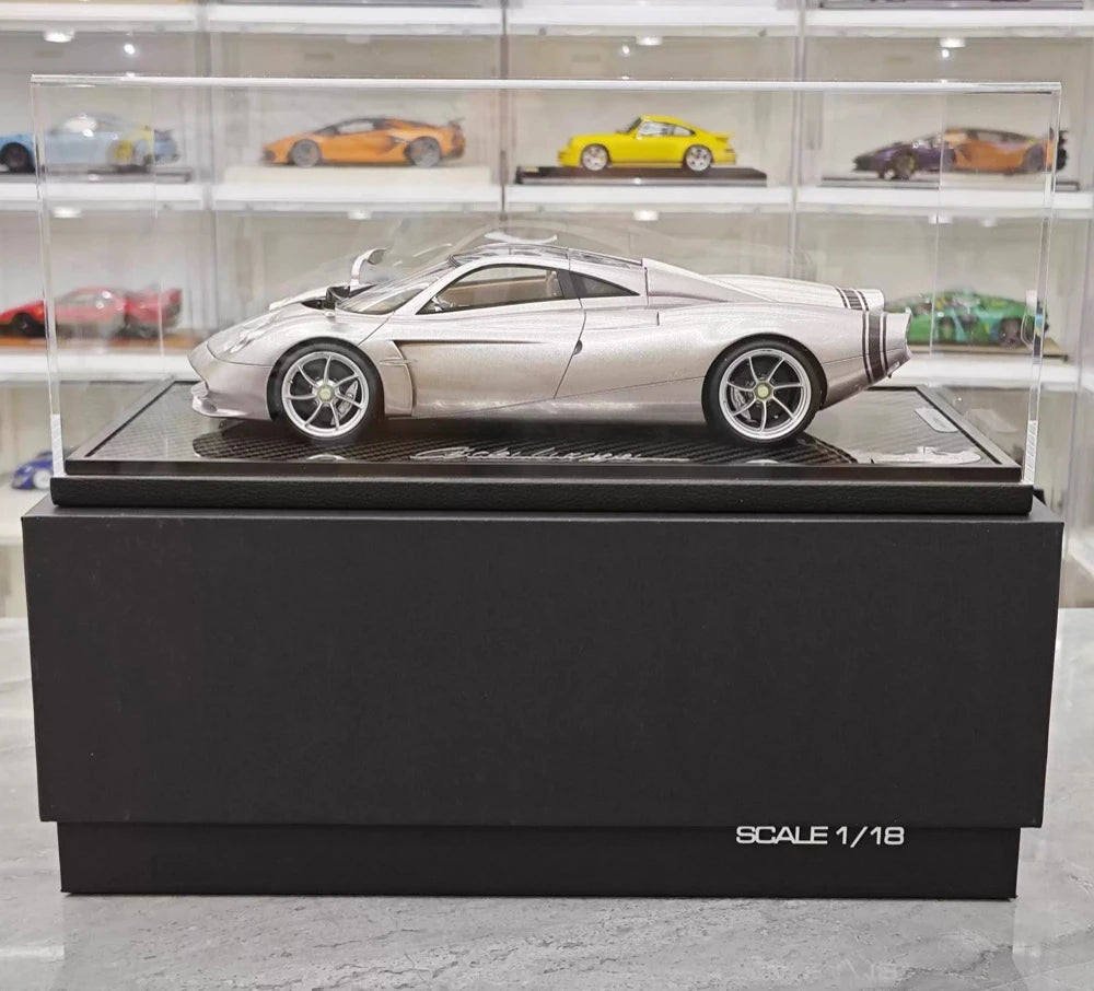 [BBR] 1:18 Pagani 2022 Huayra Codalunga Pink Model Car Resin