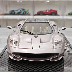 [BBR] 1:18 Pagani 2022 Huayra Codalunga rosa modellino di auto resina