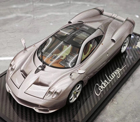 [BBR] 1:18 Pagani 2022 Huayra Codalunga Pink Model Car Resin
