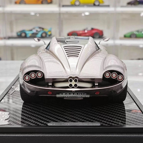 [BBR] 1:18 Pagani 2022 Huayra Codalunga Pink Model Car Resin