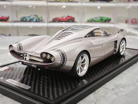 [BBR] 1:18 Pagani 2022 Huayra Codalunga Pink Model Car Resin
