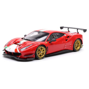[BBR] 1:43 Ferrari 2020 488 GT Modificata Red Model Car Resin