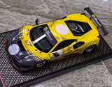 [BBR] 1:43 Ferrari 2020 488 GT Modificata Yellow Model Car Resin