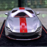 [BBR] 1:43 Ferrari 2020 Roma Silver Model Car Resin