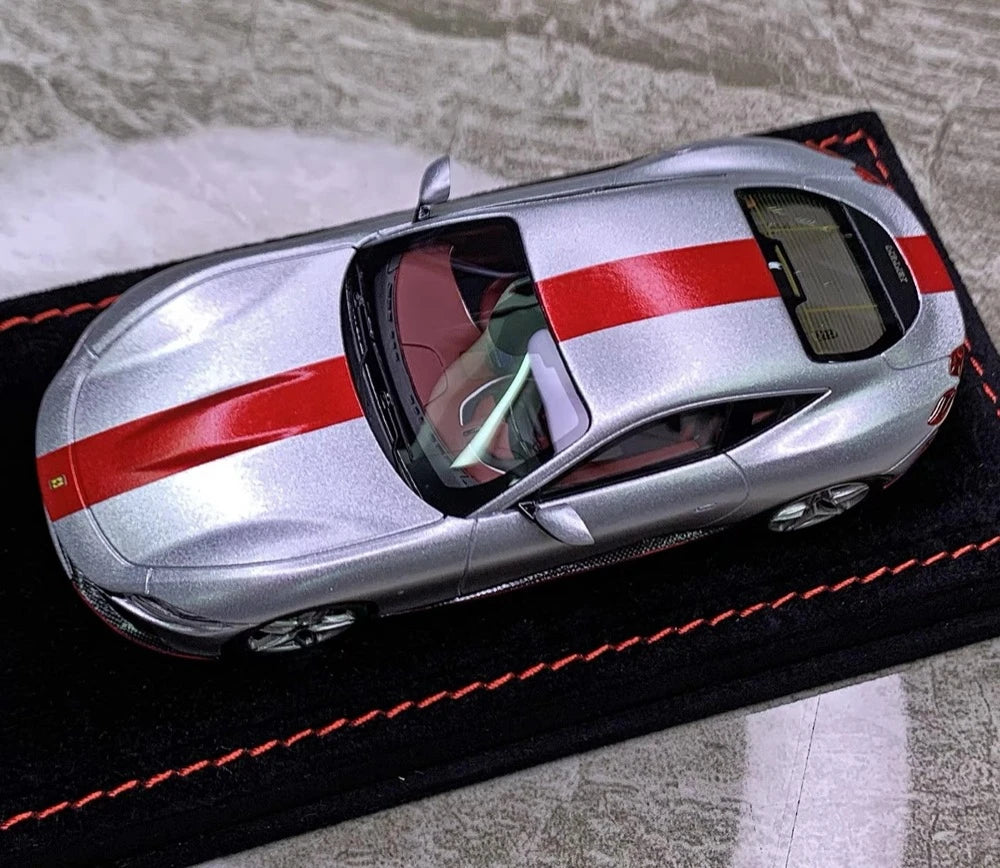 [BBR] 1:43 Ferrari 2020 Roma Silver Model Car Resin