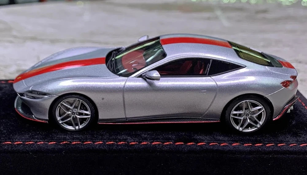 [BBR] 1:43 Ferrari 2020 Roma Silver Model Car Resin