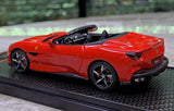 [BBR] 1:43 Ferrari 2021 Portofino M Spider Red Model Car Resin