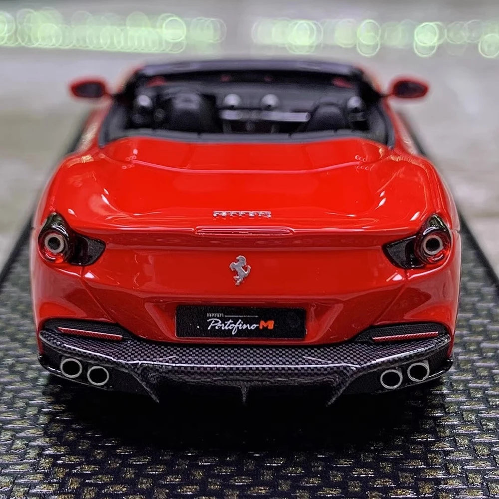 [BBR] 1:43 Ferrari 2021 Portofino M Spider Red Model Car Resin