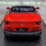 [BBR] 1:43 Ferrari 2021 Portofino M Spider Red Model Car Resin