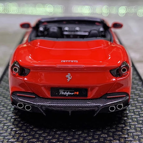 [BBR] 1:43 Ferrari 2021 Portofino M Spider rosso modellino di auto resina