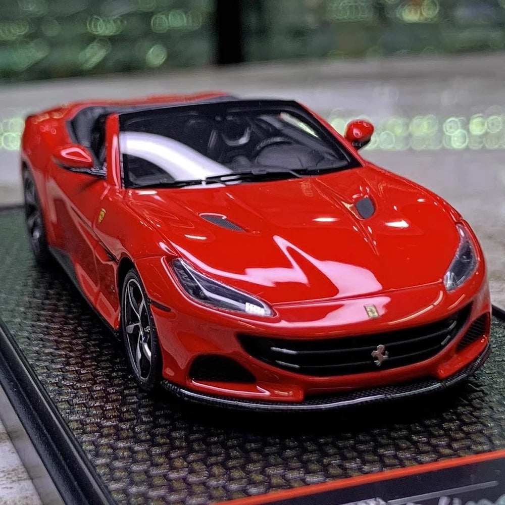[BBR] 1:43 Ferrari 2021 Portofino M Spider Red Model Car Resin