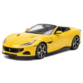 [BBR] 1:43 Ferrari 2021 Portofino M Spider giallo modellino di auto resina