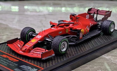 [BBR] 1:43 Ferrari 2021 SF21 Emilia Romagna GP #55 Sainz Model Car Die-Cast