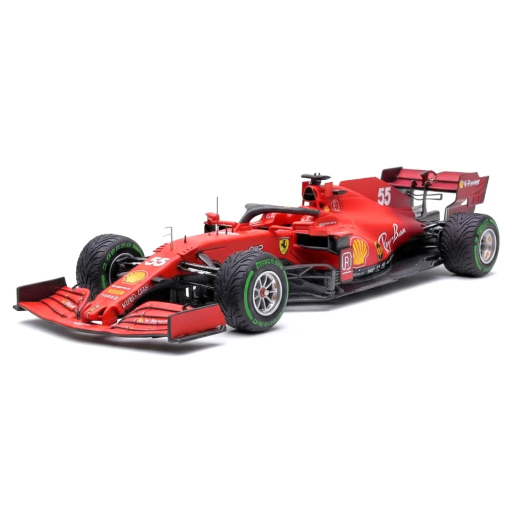 [BBR] 1:43 Ferrari 2021 SF21 Emilia Romagna GP #55 Sainz modellino di auto Die-Cast