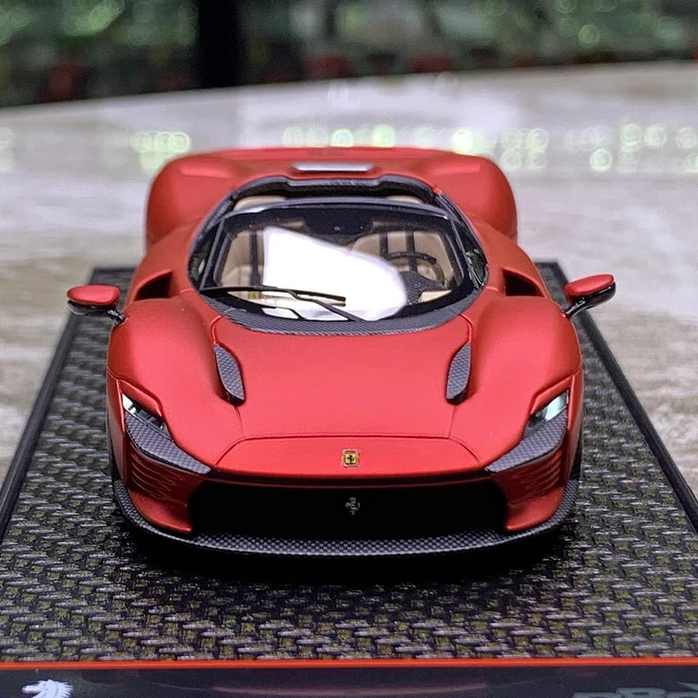 [BBR] 1:43 Ferrari 2022 Daytona SP3 Red Model Car Resin