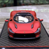 [BBR] 1:43 Ferrari 2022 Daytona SP3 Red Model Car Resin