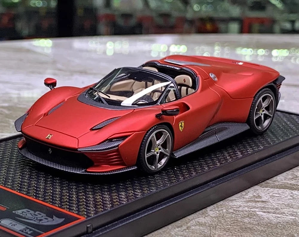 [BBR] 1:43 Ferrari 2022 Daytona SP3 Red Model Car Resin