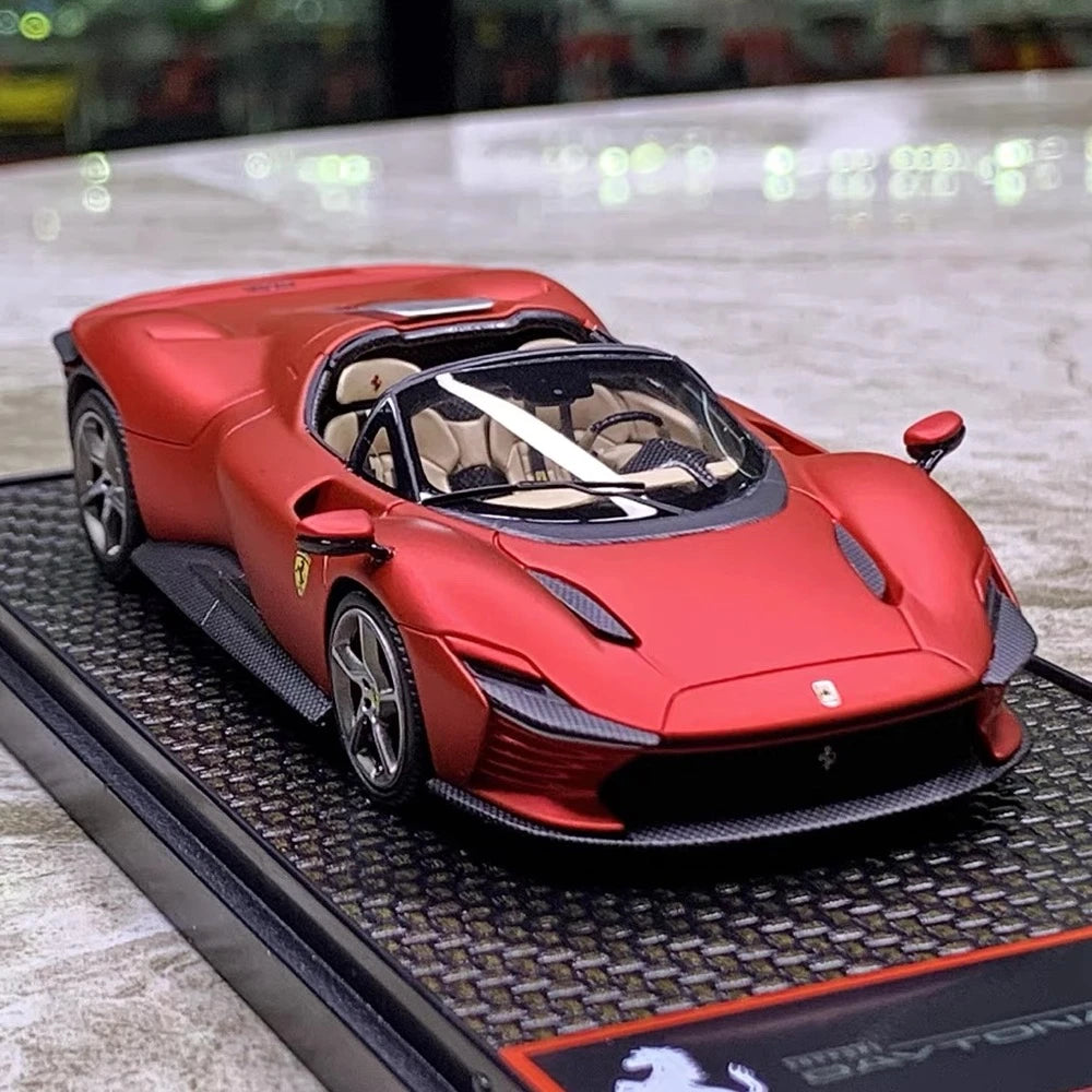 [BBR] 1:43 Ferrari 2022 Daytona SP3 Red Model Car Resin