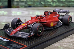 [BBR] 1:43 Ferrari 2022 SF-75 Bahrain GP #55 Model Car Die-Cast