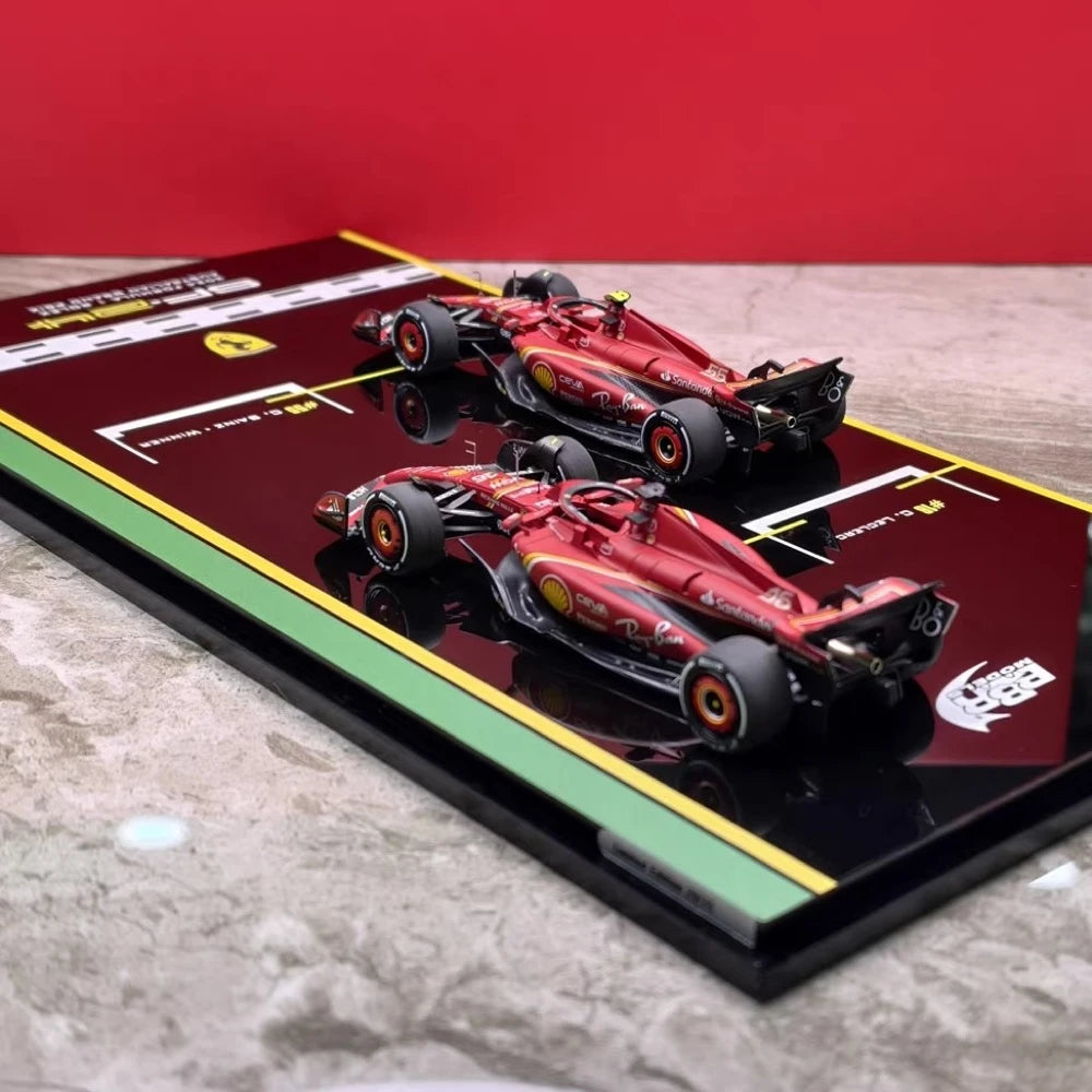 [BBR] 1:43 Ferrari 2024 SF-24 Australian GP Set F1 Model Car F1 Model Car