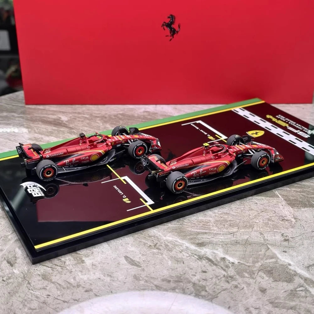 [BBR] 1:43 Ferrari 2024 SF-24 Australian GP Set F1 Model Car F1 Model Car