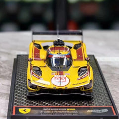 [BBR] 1:43 Ferrari 2025 499P Le Mans #83 Hypercar Winner Model Car Die-Cast