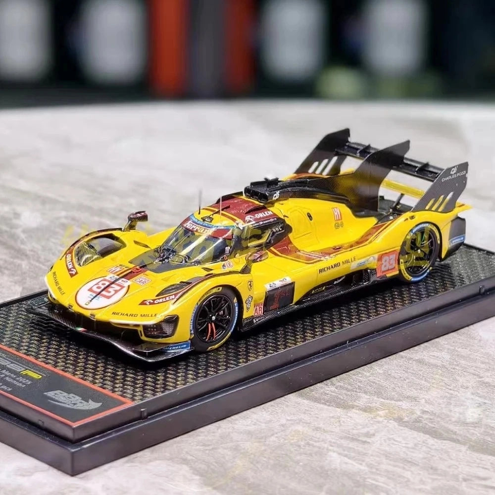 [BBR] 1:43 Ferrari 2025 499P Le Mans #83 Hypercar Winner Model Car Die-Cast