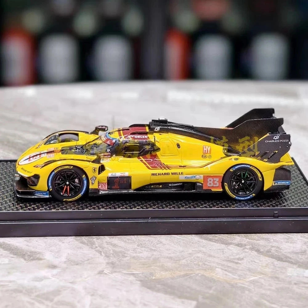 [BBR] 1:43 Ferrari 2025 499P Le Mans #83 Hypercar Winner Model Car Die-Cast