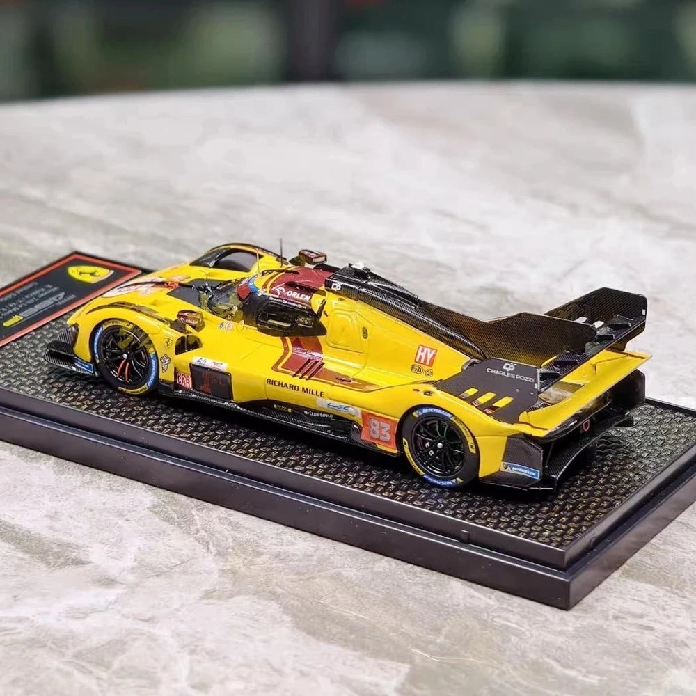 [BBR] 1:43 Ferrari 2025 499P Le Mans #83 Hypercar Winner Model Car Die-Cast