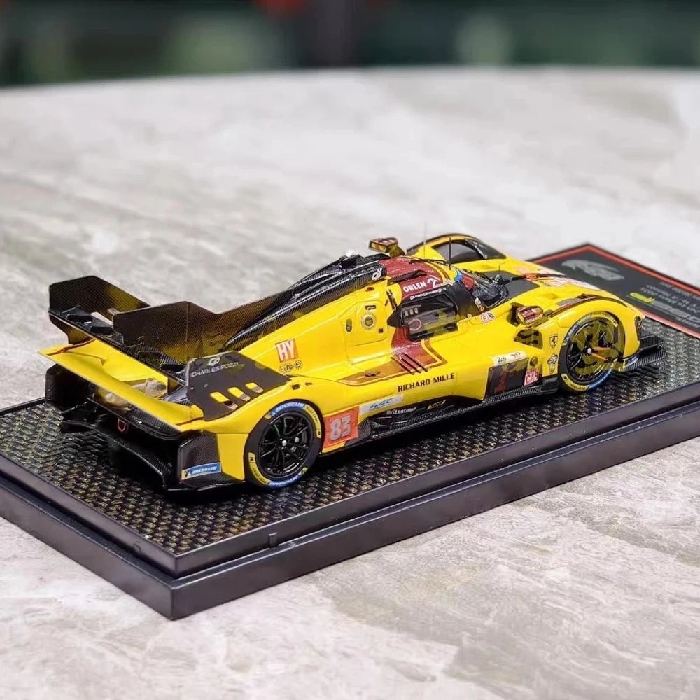 [BBR] 1:43 Ferrari 2025 499P Le Mans #83 Hypercar Winner Model Car Die-Cast