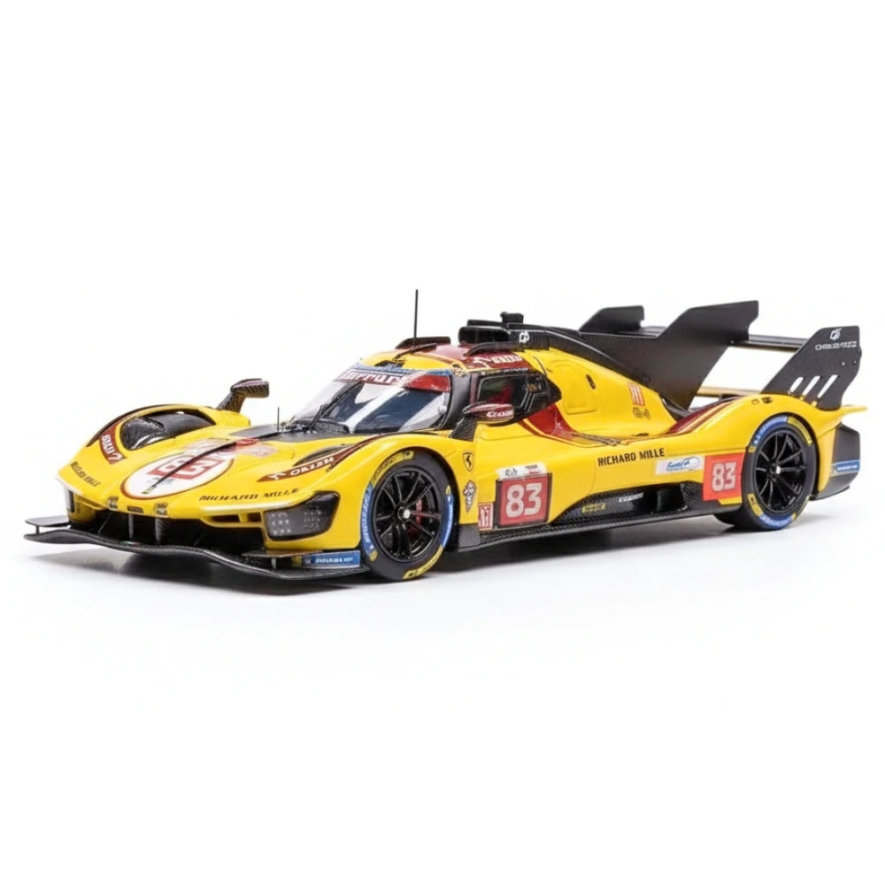[BBR] 1:43 Ferrari 2025 499P Le Mans #83 Hypercar Winner Model Car Die-Cast
