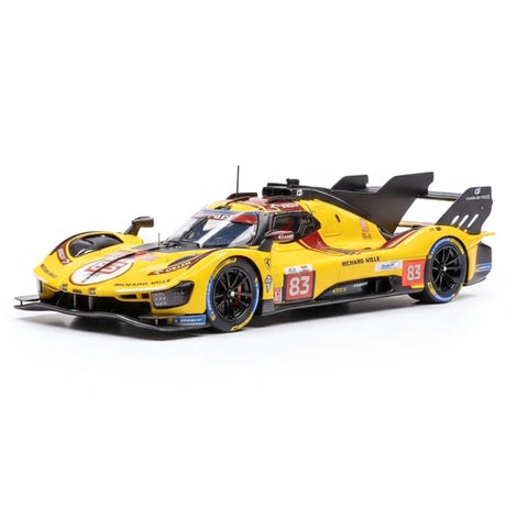 [BBR] 1:43 Ferrari 2025 499P Le Mans #83 Hypercar Winner Model Car Die-Cast