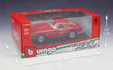[Bburago] 1:24 Ferrari 1962 250 GT Berlinetta Passo Corto Red Model Car Die-Cast