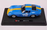 [Bburago] 1:24 Ferrari 1962 250 GTO #112 modellino di auto Die-Cast