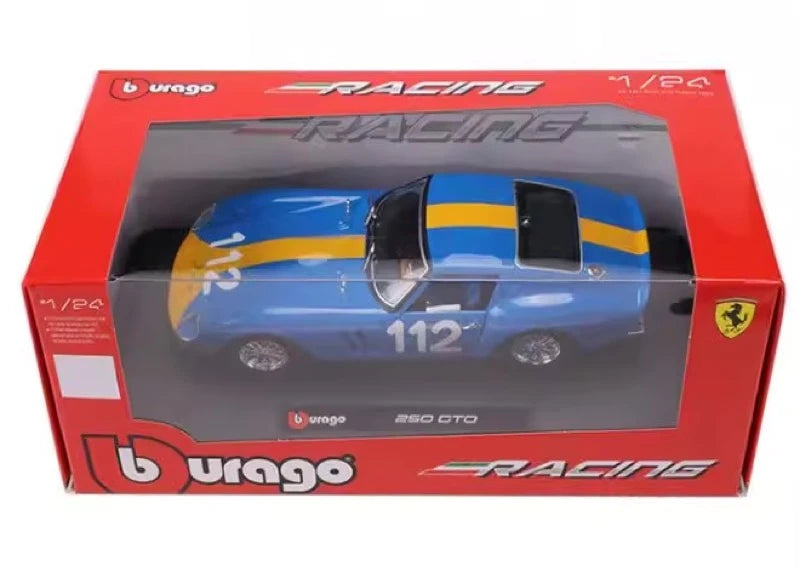 [Bburago] 1:24 Ferrari 1962 250 GTO #112 modellino di auto Die-Cast