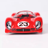 [Bburago] 1:24 Ferrari 1967 330 P4 #23 Daytona Model Car Die-Cast