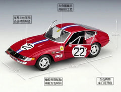 [Bburago] 1:24 Ferrari 1971 365 GTB/4 Competizione Series I Model Car Die-Cast