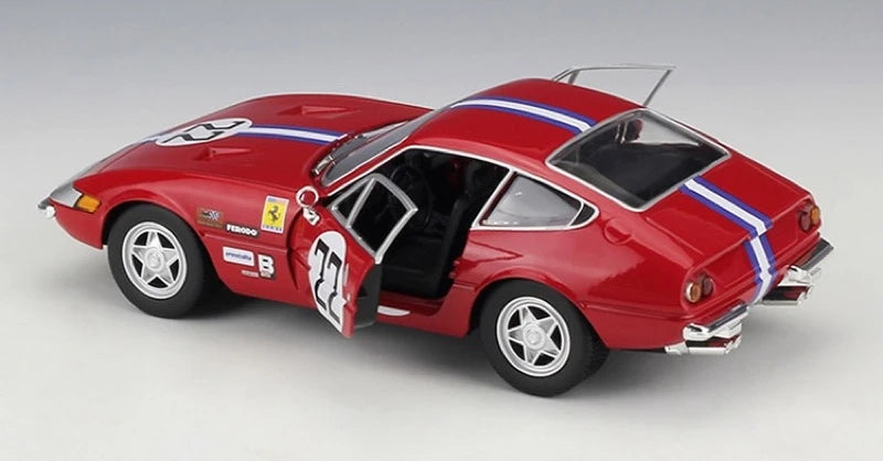 [Bburago] 1:24 Ferrari 1971 365 GTB/4 Competizione Series I Model Car Die-Cast