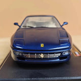 [Bburago] 1:24 Ferrari 1992 456 GT blu modellino di auto Die-Cast