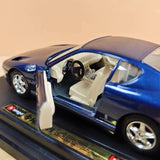 [Bburago] 1:24 Ferrari 1992 456 GT blu modellino di auto Die-Cast
