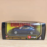 [Bburago] 1:24 Ferrari 1992 456 GT blu modellino di auto Die-Cast