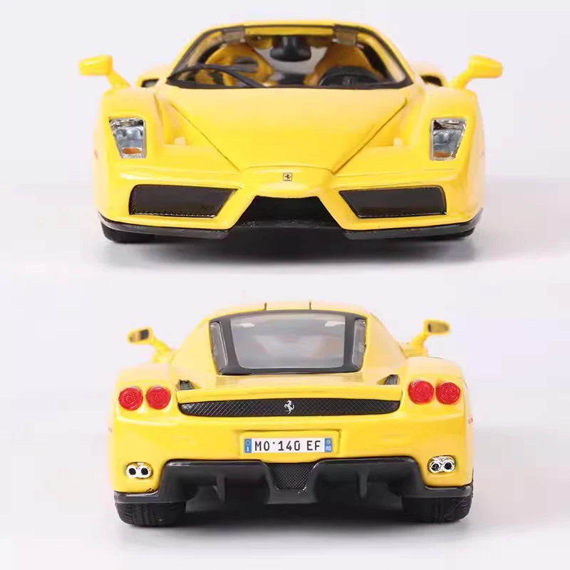 [Bburago] 1:24 Ferrari 2002 Enzo Yellow Model Car Die-Cast
