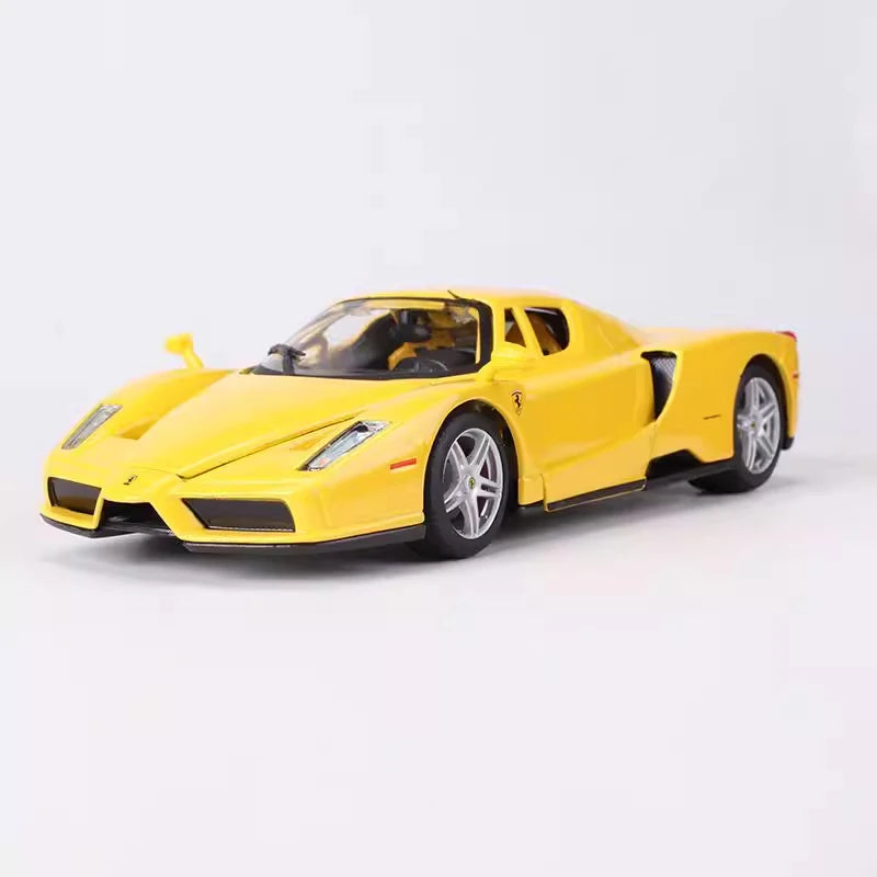 [Bburago] 1:24 Ferrari 2002 Enzo Yellow Model Car Die-Cast